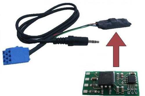 Aux adapter mp3 pour - in,
