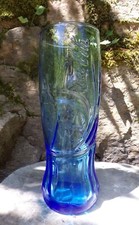 COCA COLA VERRE COLLECTOR - BLEU TRANSPARENT - McDO MC DONALD'S 