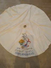 1) Pavillon De Ciboire/broderie/pain Poisson/occasion/MESSE/PRETRE/DENTELLE