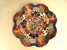 GRAND PLAT ANCIEN EN PORCELAINE IMARI.Japon, XIX°.