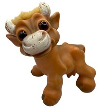 Vintage 60’s Thomas DAM Troll Doll Animal Cow Large