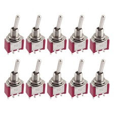 10pcs AC 250V/2A 120V/5A SPDT