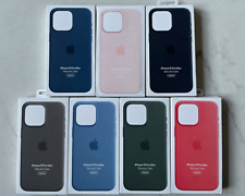 Genuine Apple iPhone 15 PRO MAX (6.7") Silicone Case w/Magsafe