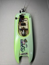 (For PARTS) Pro Boat Miss Geico 113 Catamaran 17 inch RC Boat