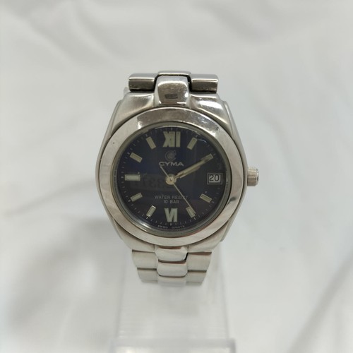 Cyma quartz watch - cyma,