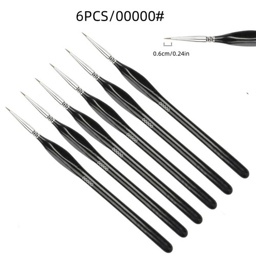 Pinceaux fins modélisme