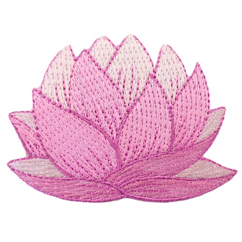 Ecusson fleur lotus - ecusson,