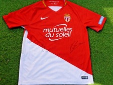 Maillot AS MONACO FC asm signed KEITA BALDE /  STEVAN JOVETIC ultras foot
