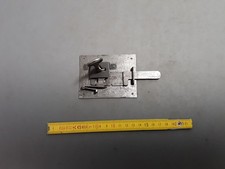 Ancienne serrure à crans avec sa clé restauration de meuble french old lock