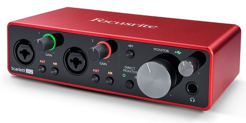 Focusrite scarlett 2i2 - focusrite,