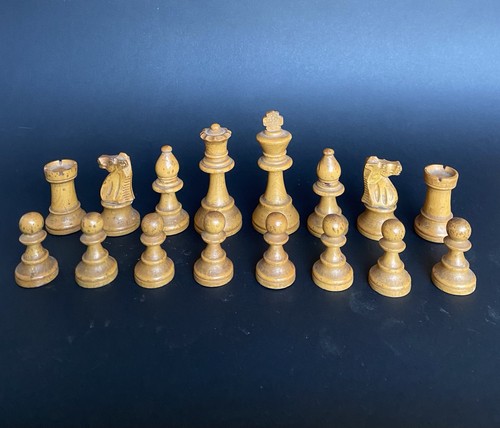Jeu échecs ancien bois - jeu,