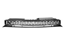 Calandre Sport Grille Nid D'abeille Noir Sans Sigle Pour VW Golf 6 2009-2012