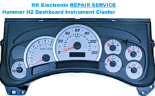 Hummer H2 Dashboard Instrument Cluster Repair Service