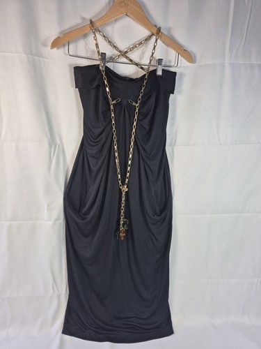 Dsquared2 black draped - dsquared2,