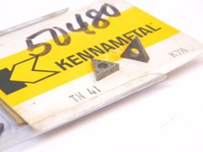 NEW SURPLUS 10PCS. KENNAMETAL  TN 41  GRADE: K7H  CARBIDE INSERTS