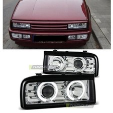 PHARES AVANT CHROME ANGEL EYES