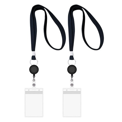 Porte badges avec cordon 2 - porte,
