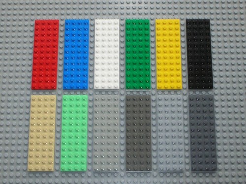 Lego plaque plate 12 ref - 4,