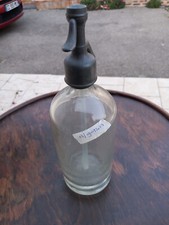 Ancien siphon de bistrot / bouteille à eau de Seltz