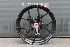 Jantes alliage HF5 R18 5x112 Audi VW Skoda Seat 4x18 pouces 8j noir mat *