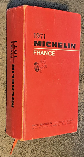 Guide michelin rouge - guide,
