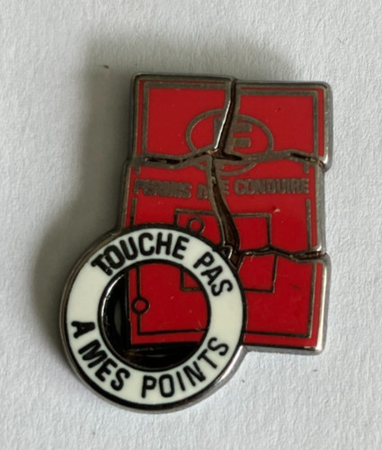 Pin permis de - - pin's, conduire