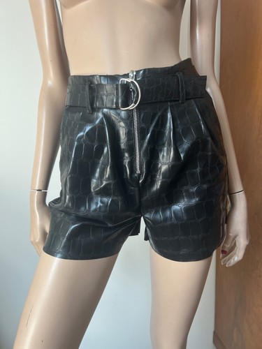 Short simili cuir - simili,