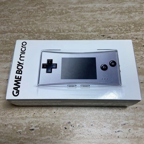 Nintendo game boy micro silver - nintendo,