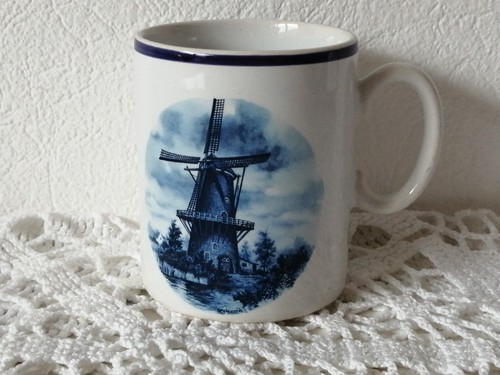 Tasse delfts blauw holland - blauw,