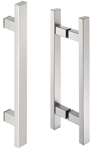 Poignée inox porte - poignée, de