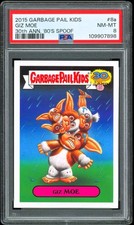 2015 Garbage Pail Kids 80's Spoof 8a ~ Gremlins Gizmo Giz Moe ~ PSA 8 NM-MT
