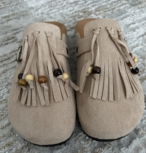Mules sandales femme beige - sandales, 37