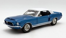 A1801848 - 1968 Shelby G.T. 500 Convertible - Acapulco Blue - 1:18 model by Acme