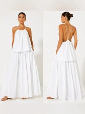Paper London Corine White Maxi