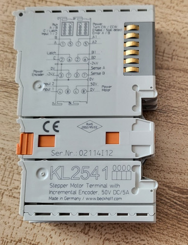 Beckhoff kl2541 0000 bus - beckhoff, kl2541-0000