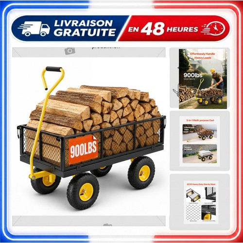 Chariot jardin utilitaire - jardin,