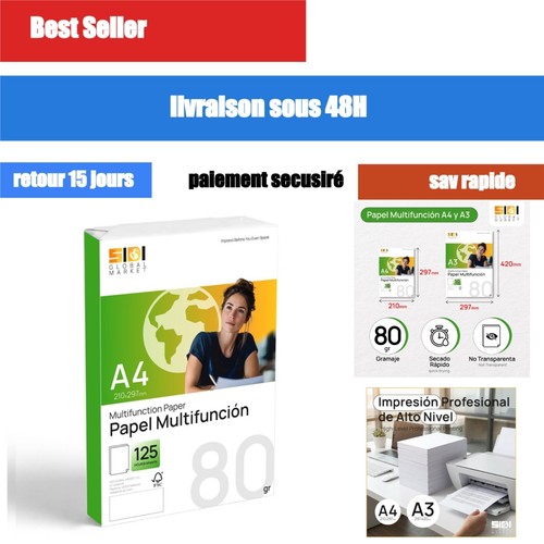 Ramette papier 80g - ramette,