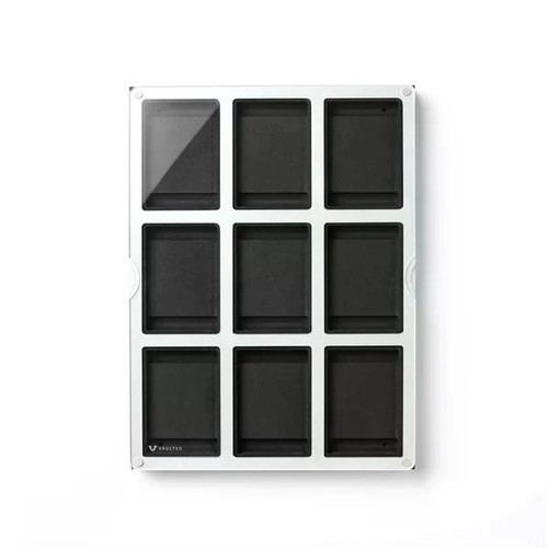 Vaulted card display - card, plus