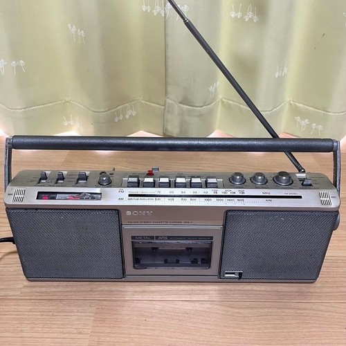 Sony cfs boombox showa retro - sony, cfs-7