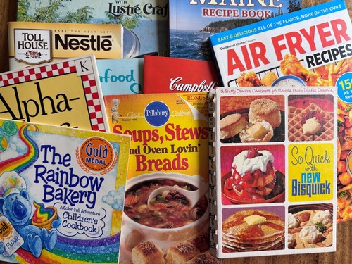 Cookbooks choice vintage - ,