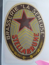 ETIQUETTE  BIERE     BRASSERIE