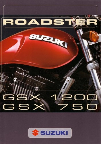 Brochure suzuki gsx - gsx, 1200