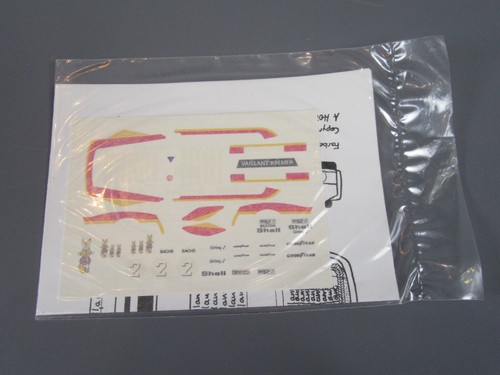 Solido decal pour - decal, porsche