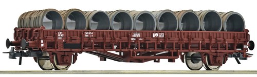 Roco wagon plat chargé - wagon,