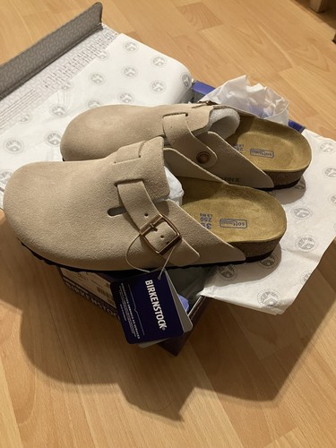 Birkenstock boston beige - birkenstock,