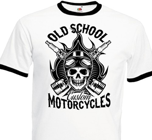 Shirt old school motorcycles - t-shirt,