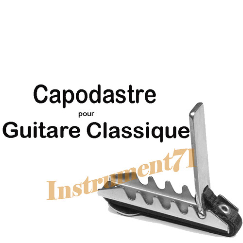 Capodastre métal courbe - métal,