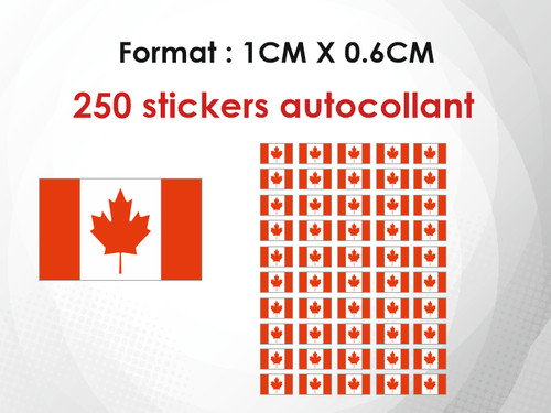 250 stickers mini petit