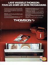 Advertising 068 1979 Thomson Built-in Dishwasher