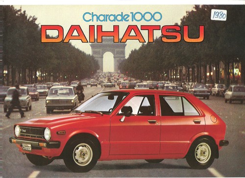 Daihatsu charade 1000 1980 - 1980, /